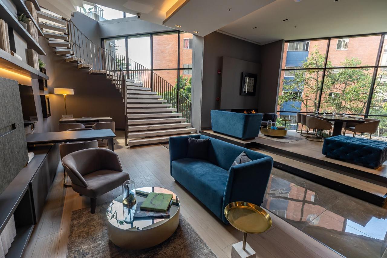 Hotel York Luxury Suites Medellin By Preferred Exteriör bild The lobby of the hotel