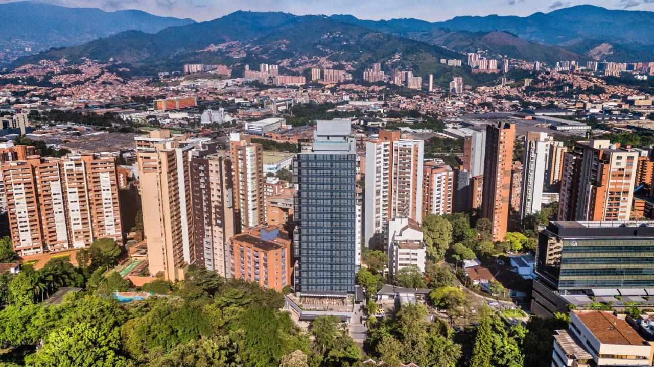 Hotel York Luxury Suites Medellin By Preferred Exteriör bild View of Sabaneta